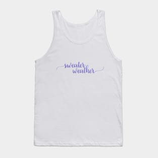 Sweater Weather Tank Top